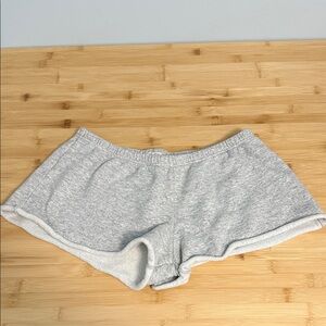 John Galt for Brandy Melville One Size Women’s Gray Terry Cloth Lounge Shorts